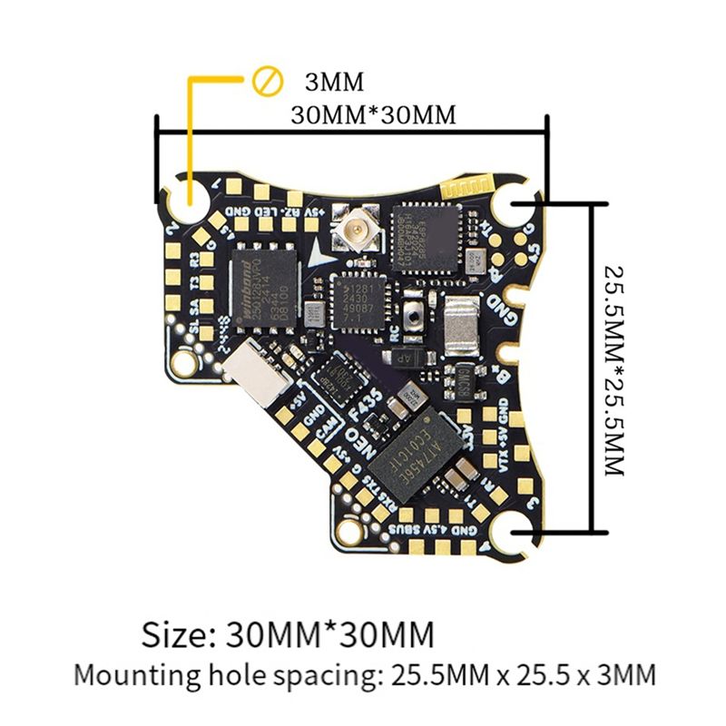 FBIL-F435 NEO 1S AIO Kontroler – Fpv Drone Flight Controller recenzja i cena