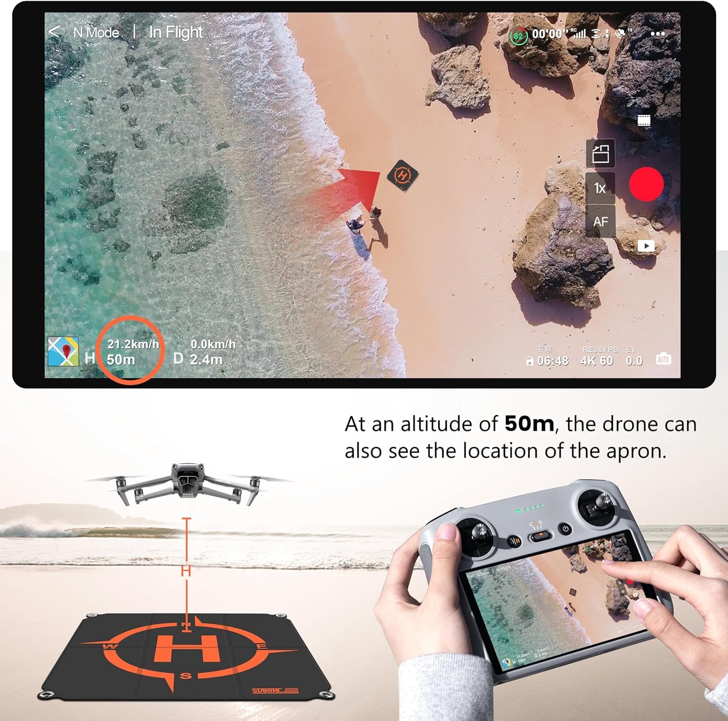 STARTRC Mata do lądowania dron – Dji Drone Mini 4 Pro recenzja i cena